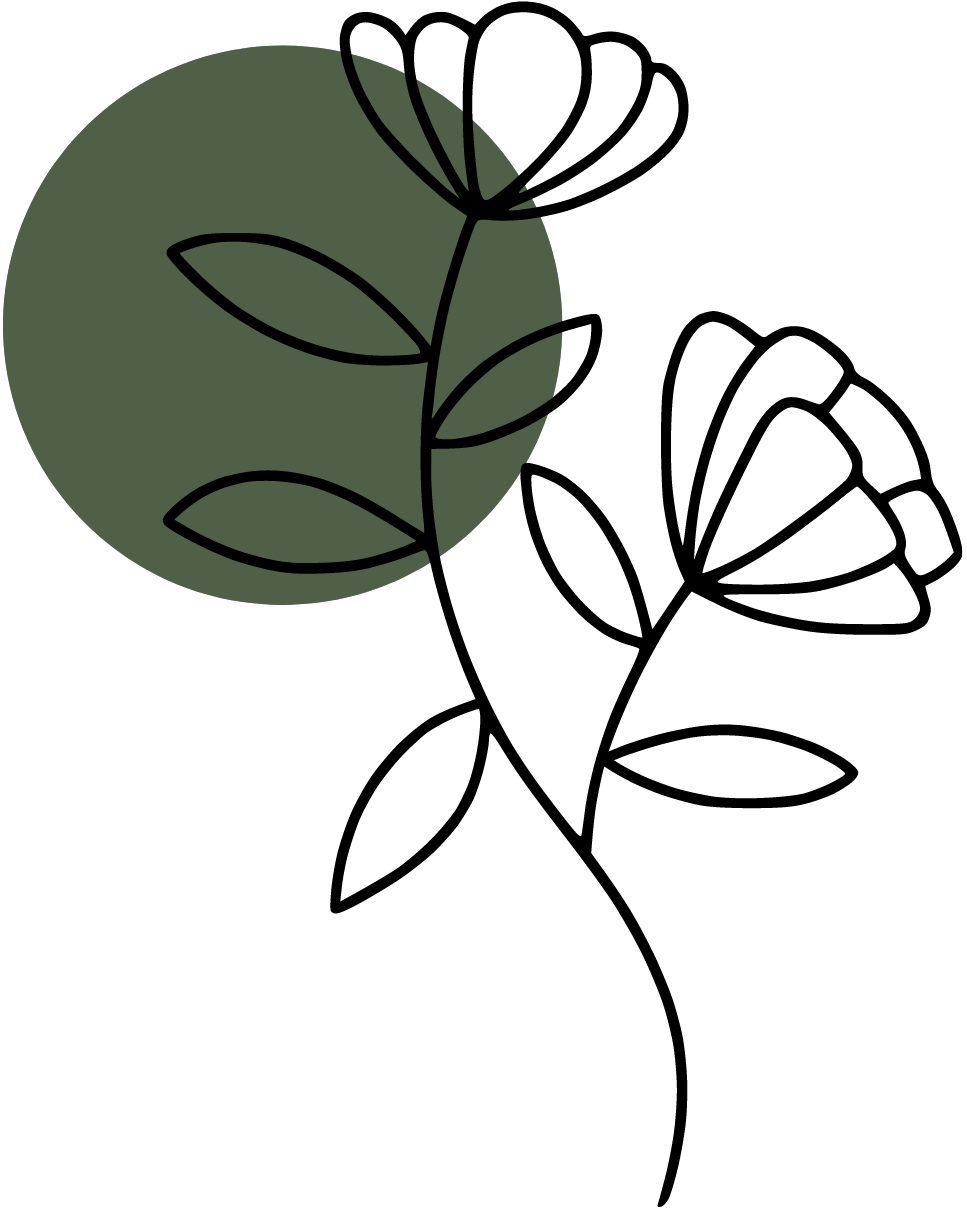 Logo mit Blume